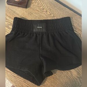 TALENTLESS Black Athletic Shorts